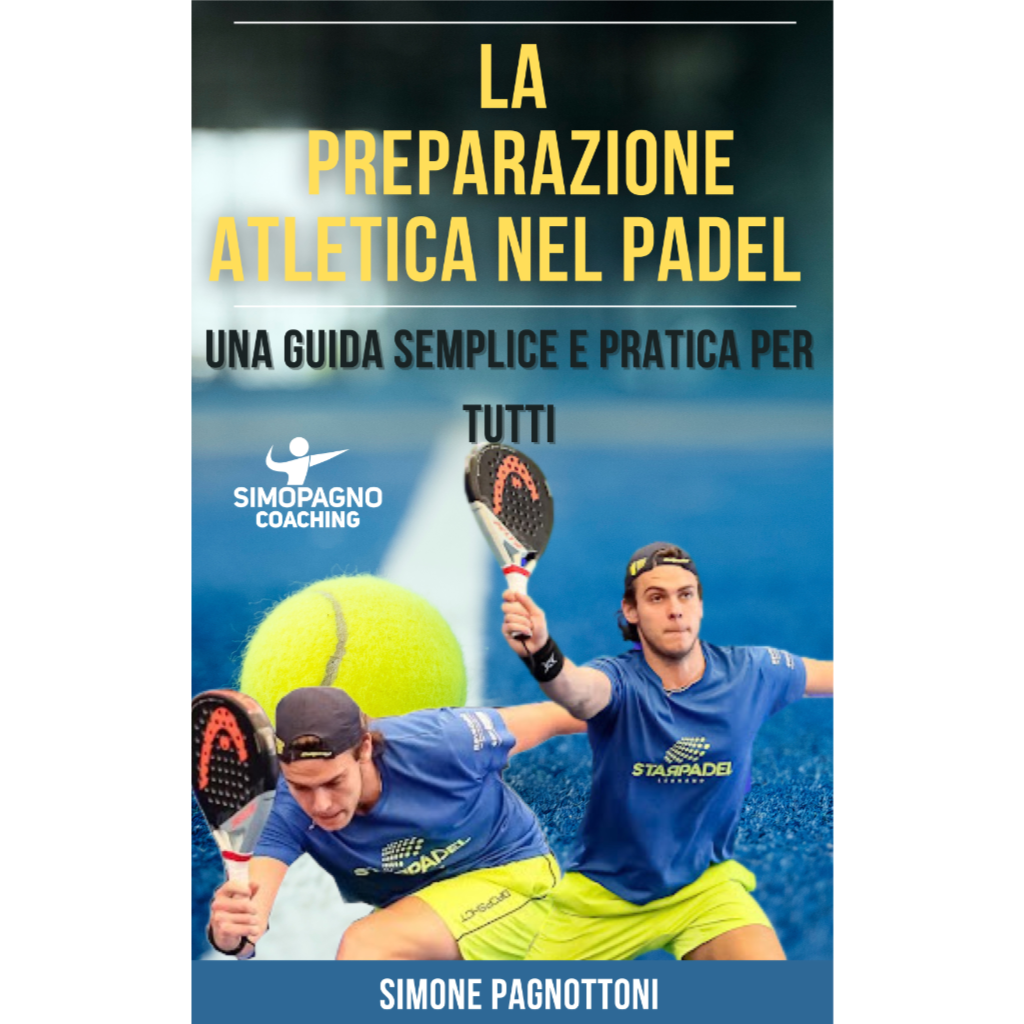 La preparazione atletica nel padel - Copertina libro quadrata