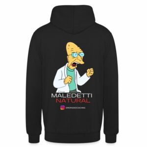 SPC - Felpa unisex con motivo Maledetti Natural - Rear