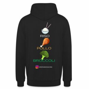 SPC - Felpa unisex con motivo Riso Pollo Broccoli - Rear
