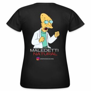 SPC - Maglietta Donna con motivo Maledetti Natural - Rear